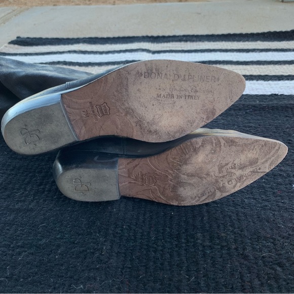 Donald J. Pliner Western Slouch Boots Size 7 - Picture 7 of 9